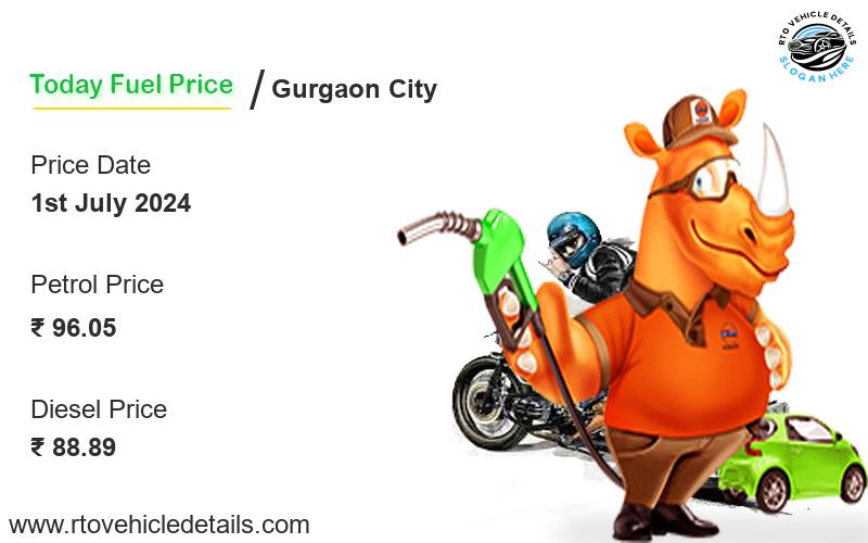 Gurgaon City Diesel Price Today